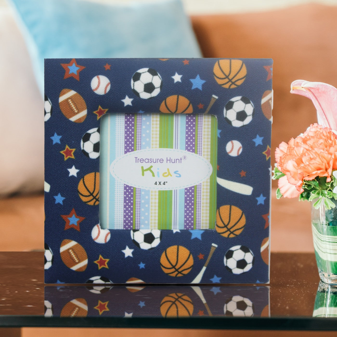 Multicolored Sports Design Photo-Frame for Kids
